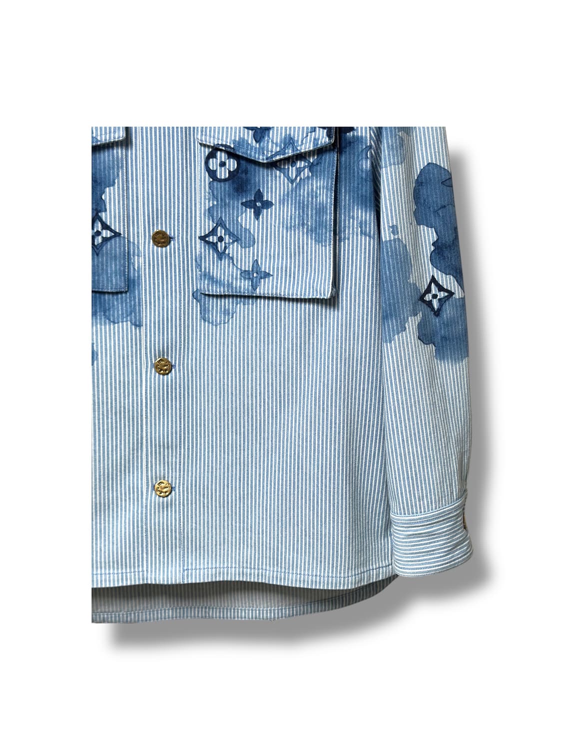 루이비통 워터컬러 셔츠 자켓 S사이즈 상품이미지5