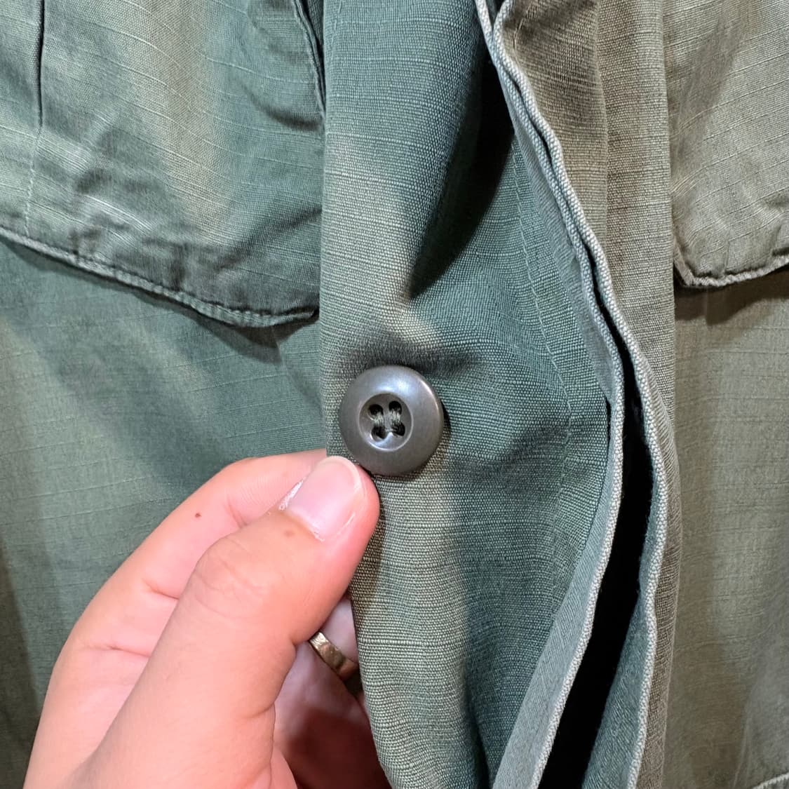 [S] US ARMY 미군 정글 퍼티그 자켓  상품이미지2