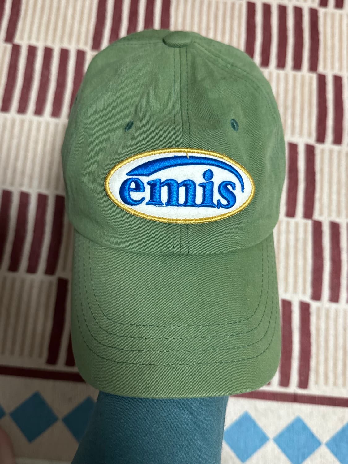 이미스 올리브 그린 볼캡 상품이미지1