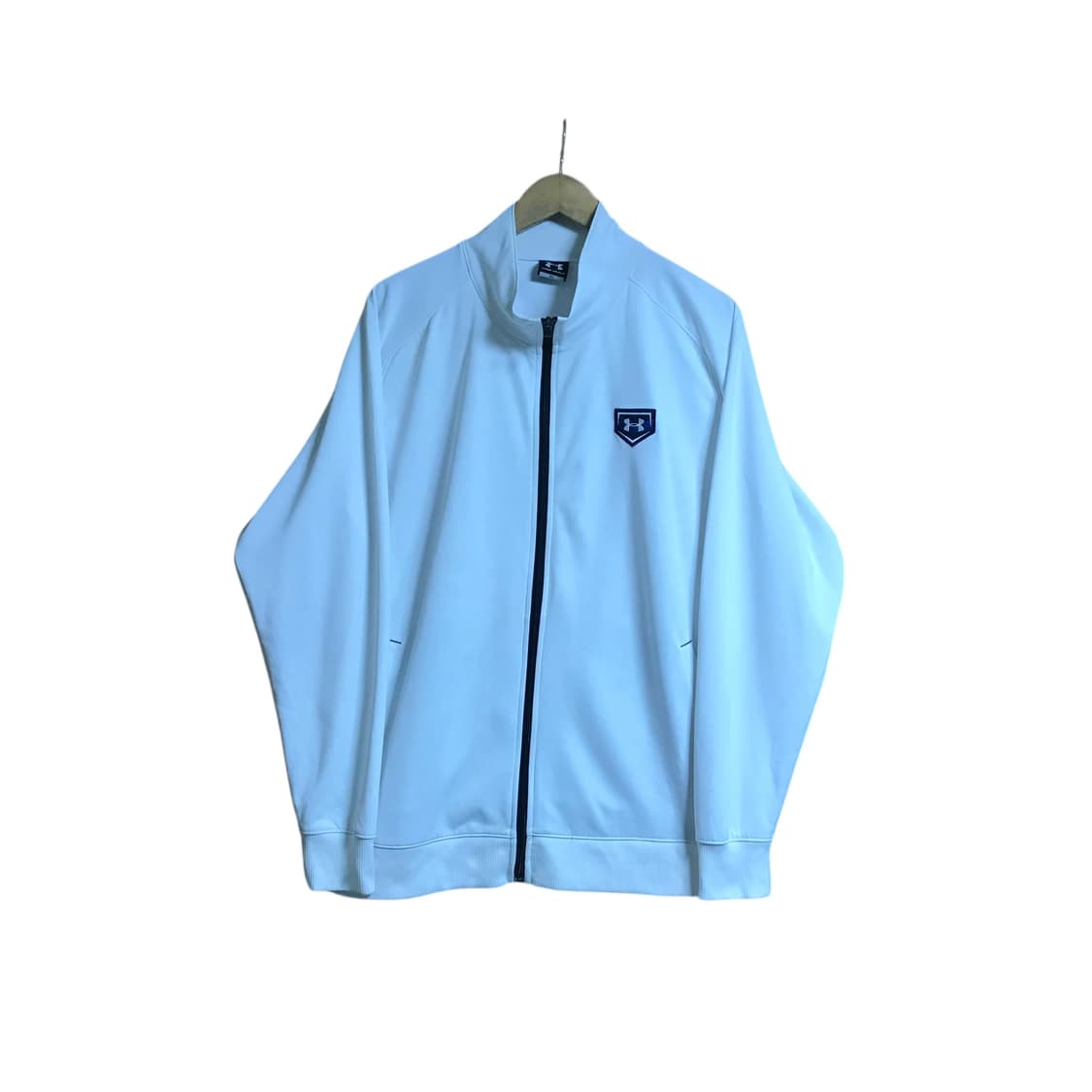 언더아머 흰색 트랙탑져지 상품이미지2