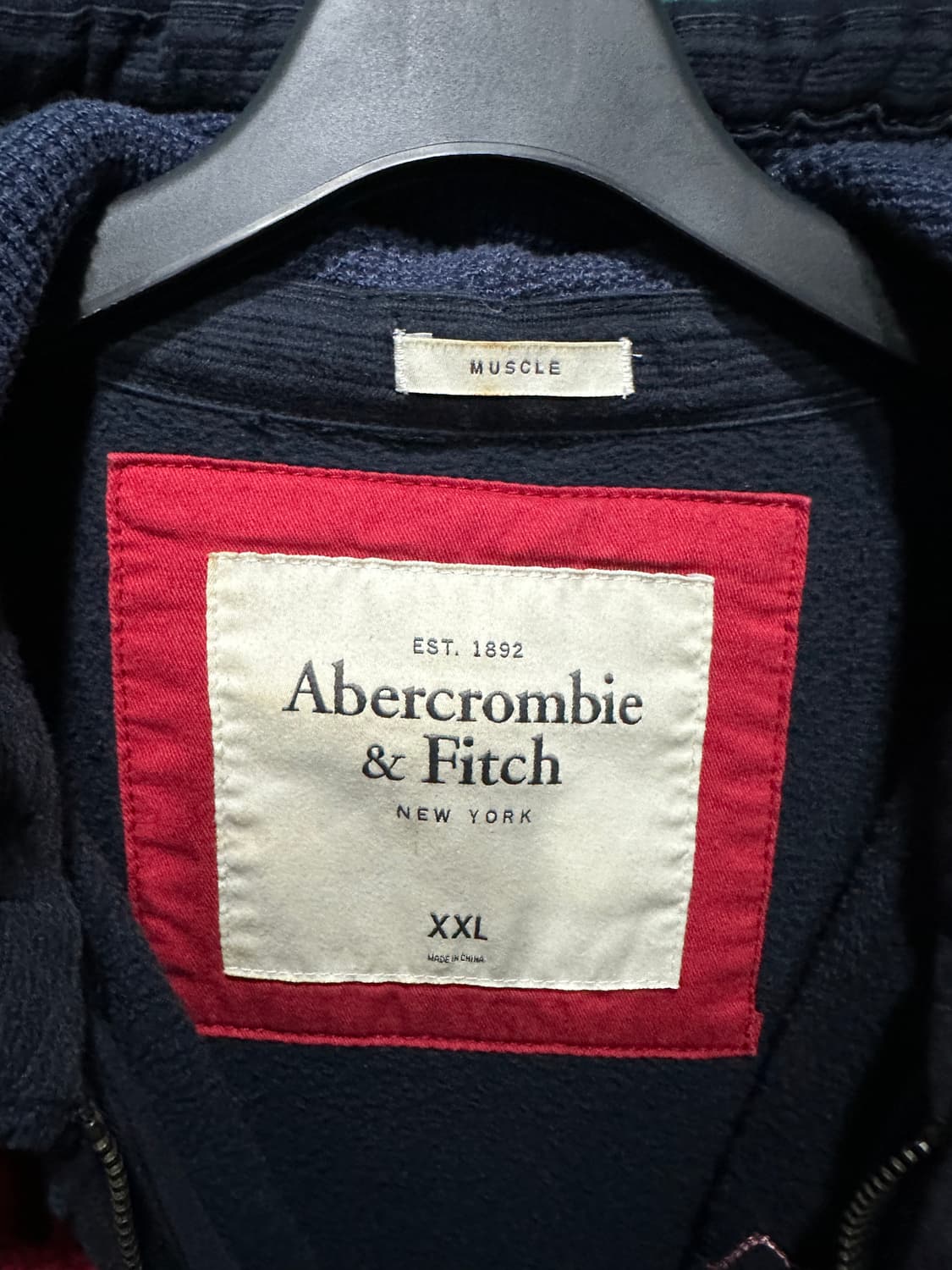 아베크롬비 후드집업 XXL 상품이미지3