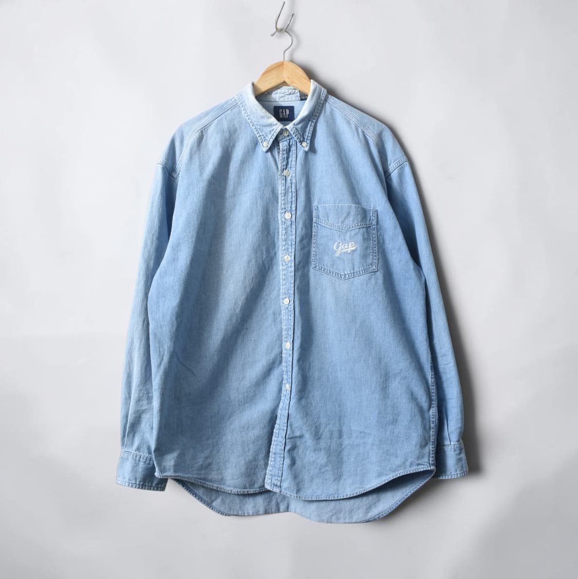 90s 올드갭 GAP 데님 셔츠 M0697 상품이미지2