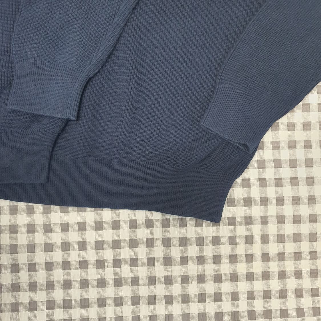 유니클로 긴소매 면니트 남자95 (2벌같이) 상품이미지5