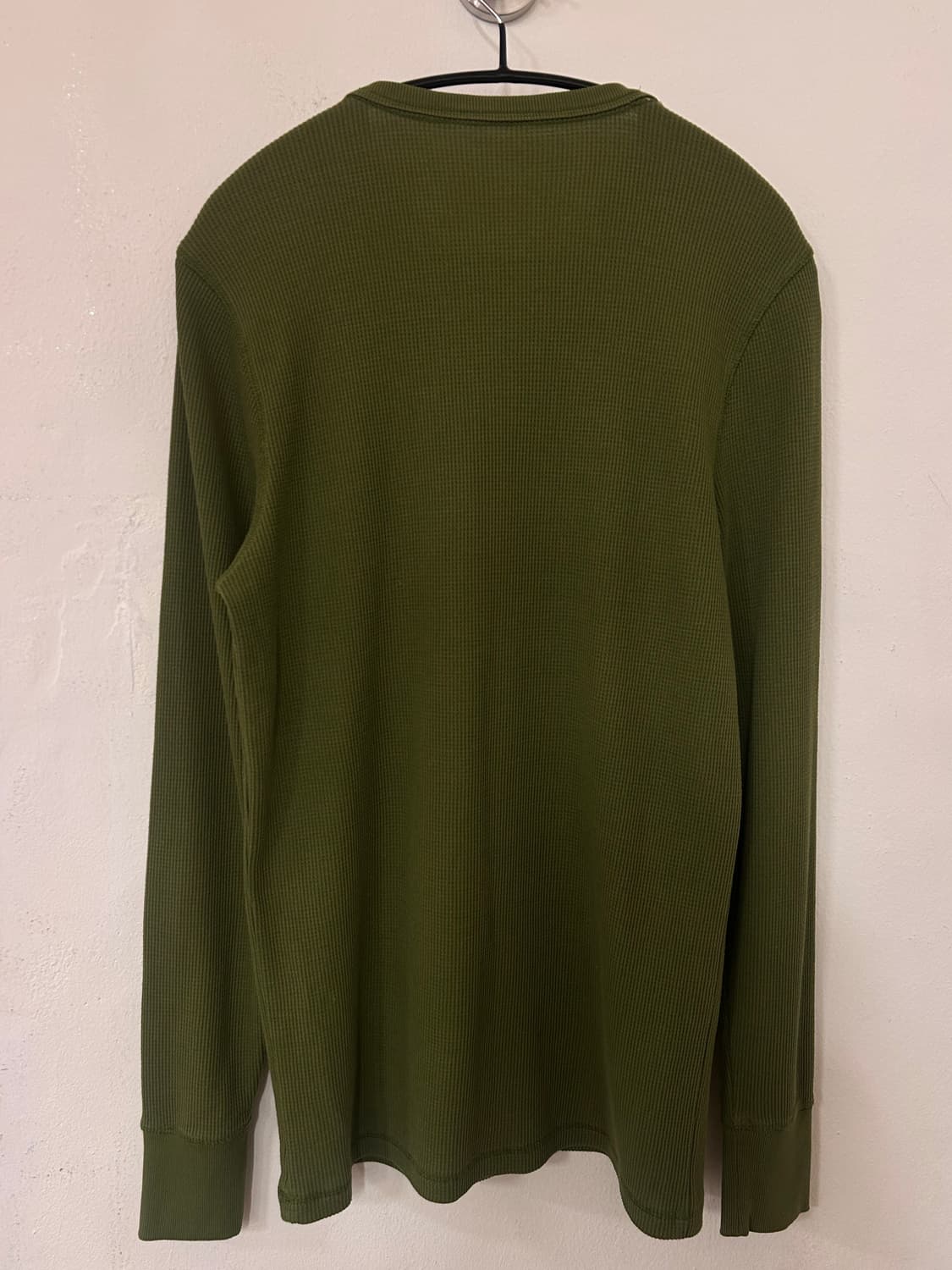 타미힐피거 올리브색 와플 긴팔 티셔츠 S (90) 상품이미지6