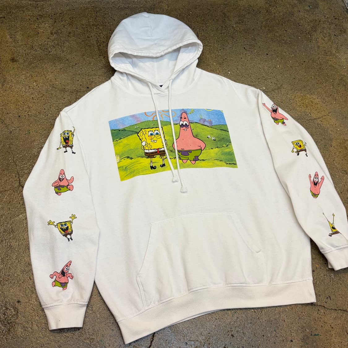 미국빈티지 니켈로디언 스펀지밥 후드티 상품이미지2
