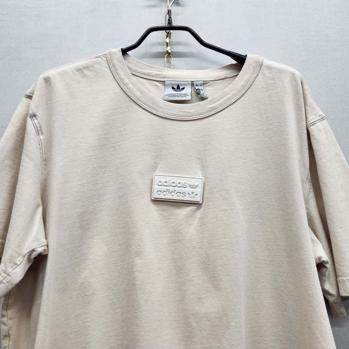 아디다스 더블로고 와펜 반팔티 2XL(L) 상품이미지2