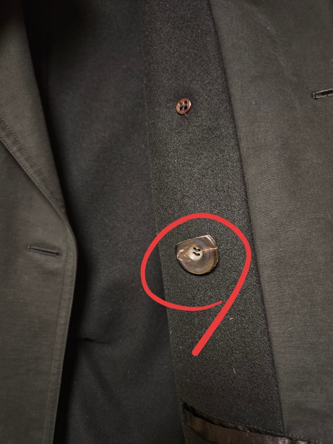 [명품] 조르지오 아르마니 & 로로피아나. 더블 트렌치 피코트(블랙라벨) 상품이미지8