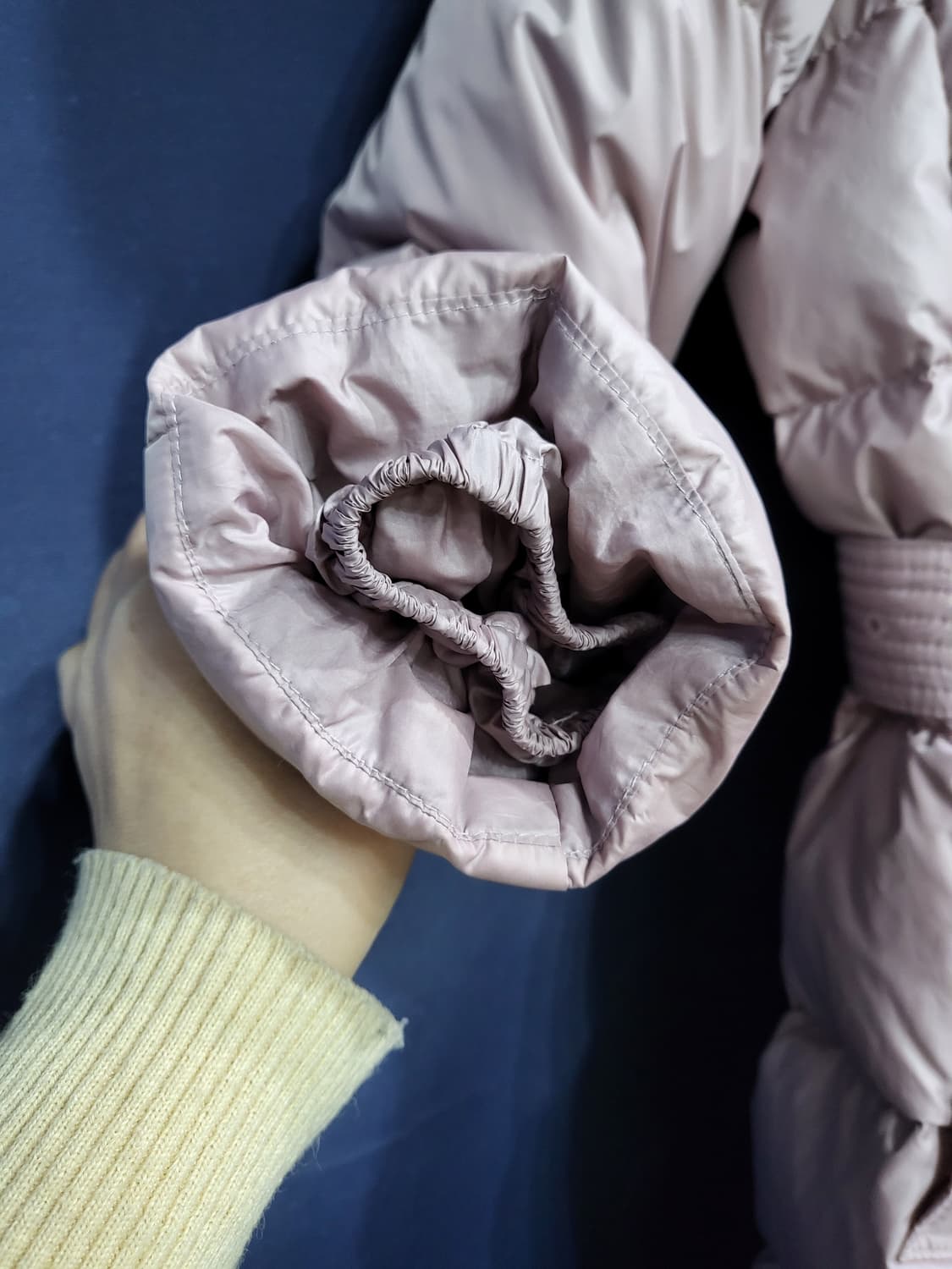 미니멈 폭스 구스다운 롱패딩 상품이미지3