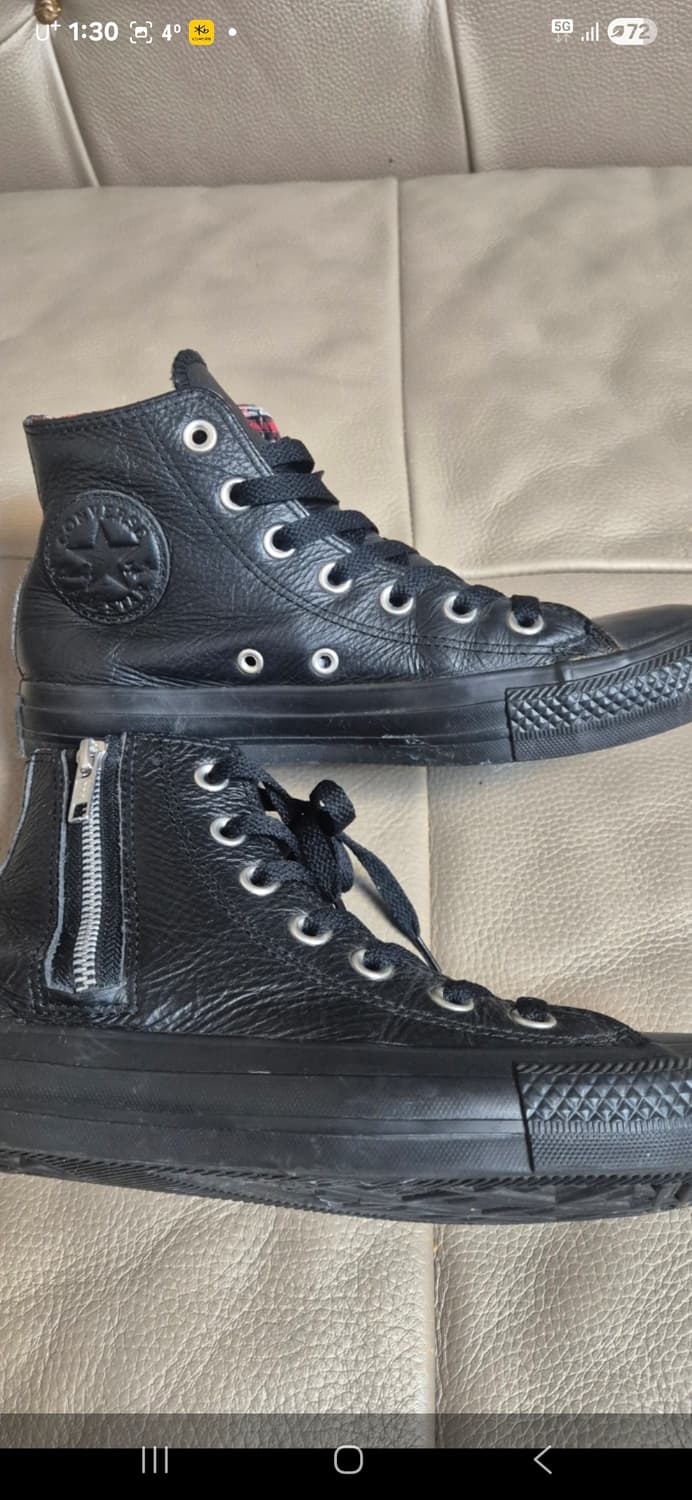 컨버스 척테일러 1970s 하이 프리미엄 레더 240mm 상품이미지4