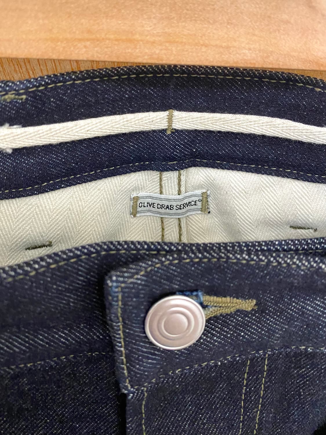 (새상품) OLIVE DRAB SERVICE denim pants  상품이미지7