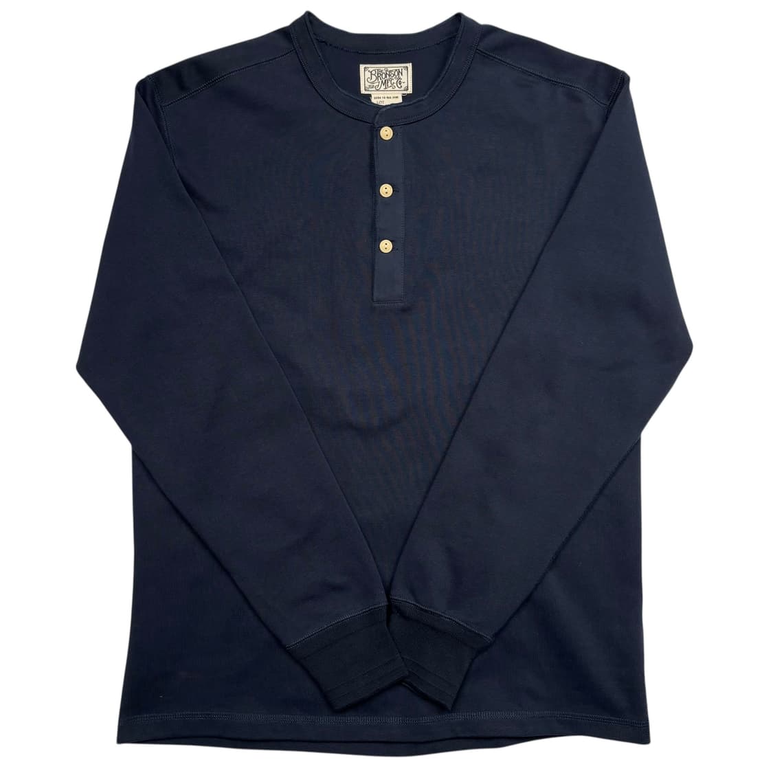 Bronson 브론슨 네이비 헨리넥 롱슬리브 2XL 상품이미지1