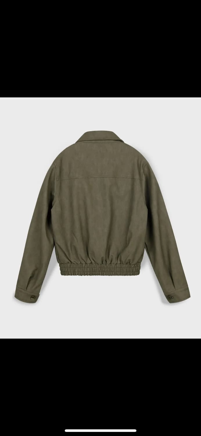 비건 레더 크롭 자켓 상품이미지3