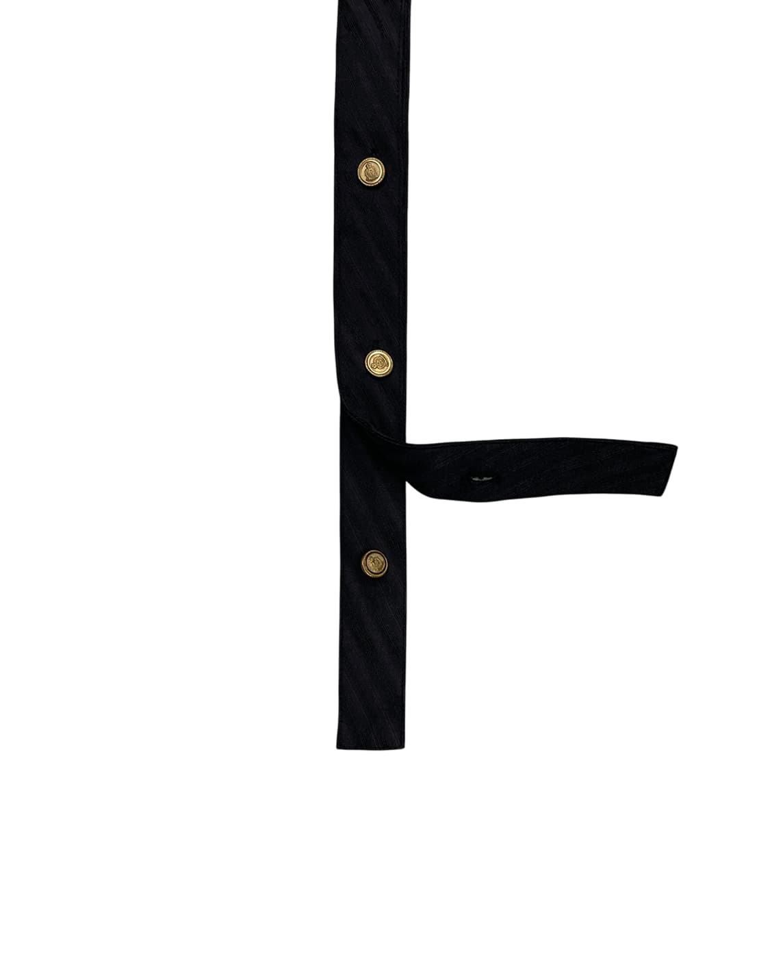 리엔다 스트라이프 디테쳐블 셔츠 카라 상품이미지6