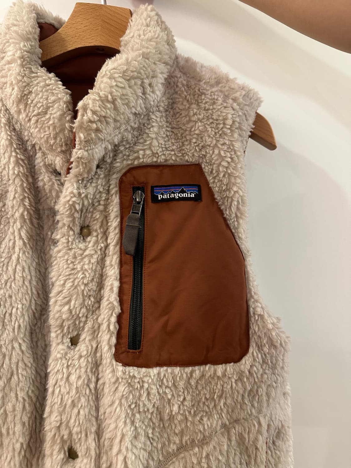 파타고니아 리버시블 비비 다운 베스트 베이스 그린 xs 상품이미지6