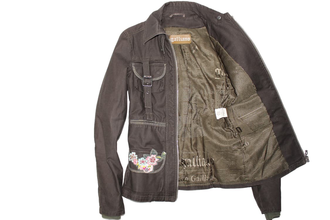  John Galliano Floral Patch Jacket 상품이미지6