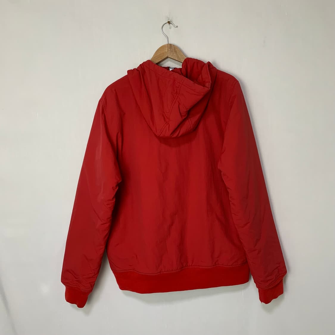 칼하트 레드 후드 바람막이 점퍼 L 빈티지 남녀공용 자켓 상품이미지8