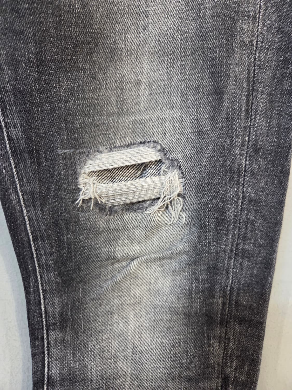 G-STAR RAW 데미지 워싱 데님(W24/L28)스판(택없음) 상품이미지5