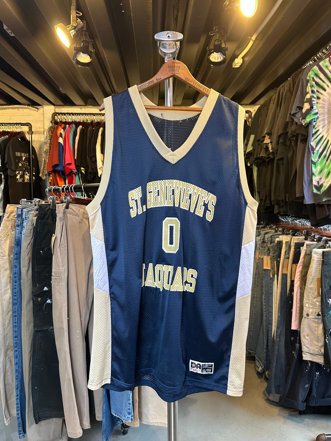 90s Don Alleson 애슬레틱 메쉬 져지 made in usa 상품이미지1