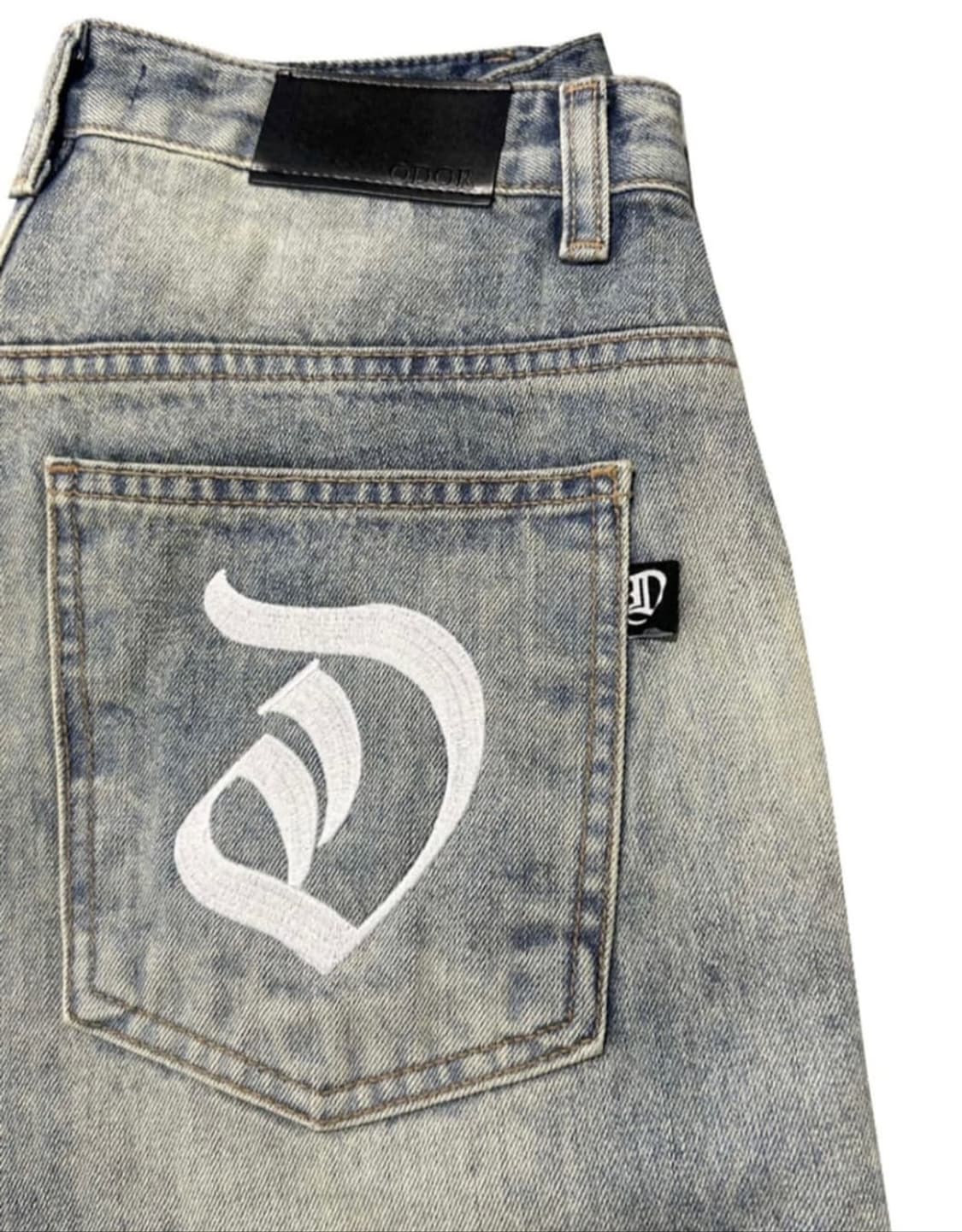 오도어 토니 와이드 데님팬츠 2사이즈 상품이미지4