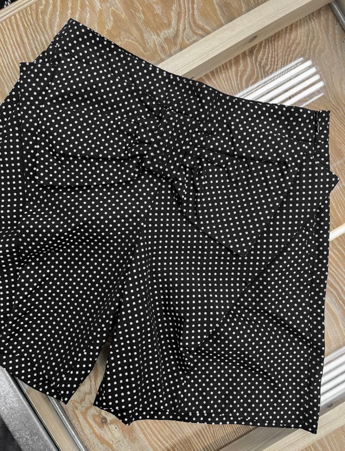 씨바이 끌로에 빅 리본 폴카 도트 쇼츠 상품이미지4