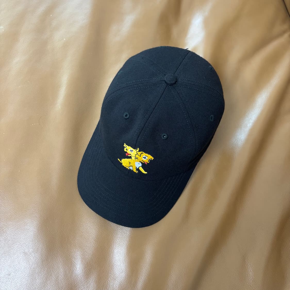 슈프림 6패널 볼캡 모자 멜빈스 블랙 상품이미지5