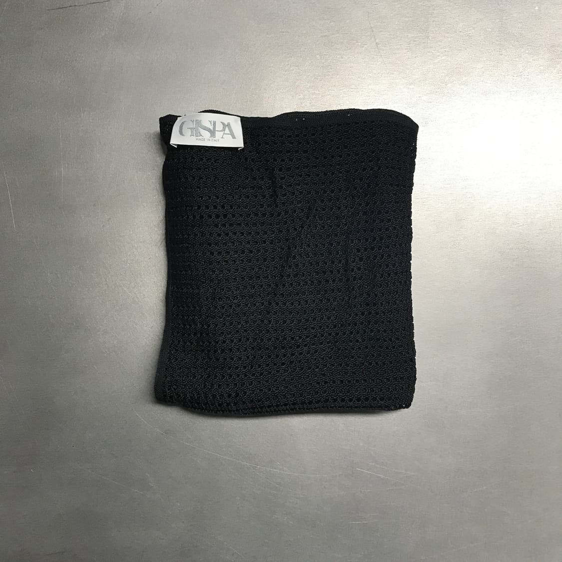GISPA 펀칭 스카프 블랙  상품이미지2