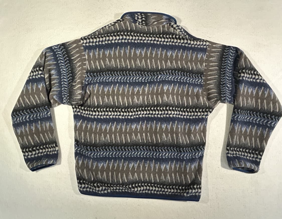 12FW 파타고니아 신칠라 스냅-T 블루/그레이 아즈텍 패턴 상품이미지7