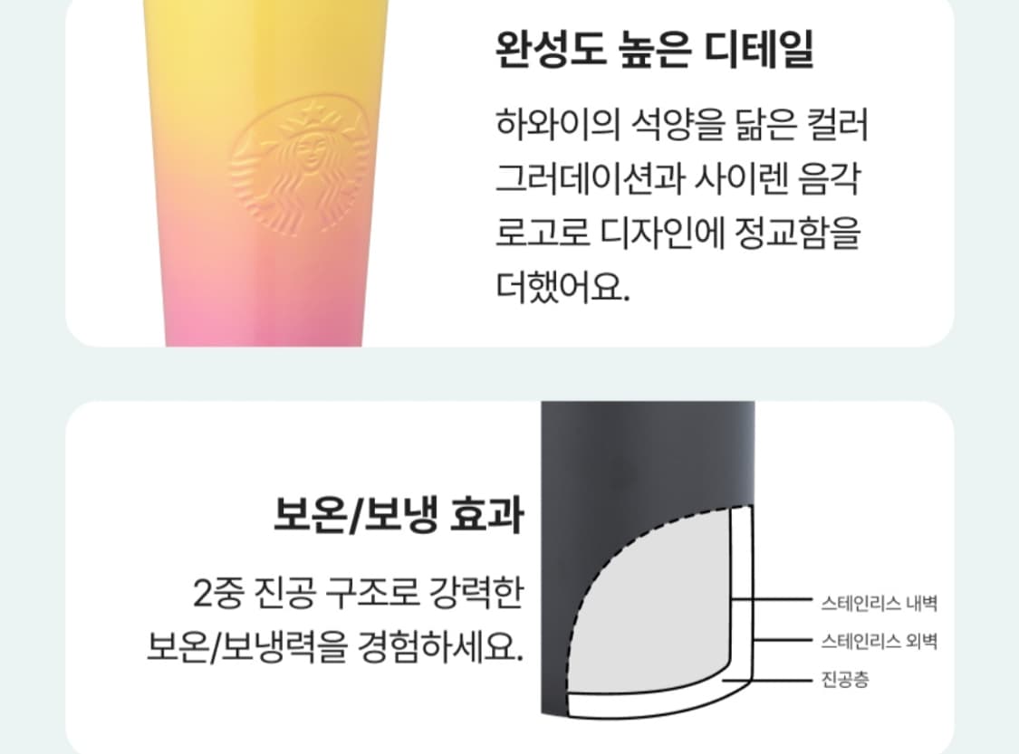 스타벅스 알로하 콜드컵  상품이미지4