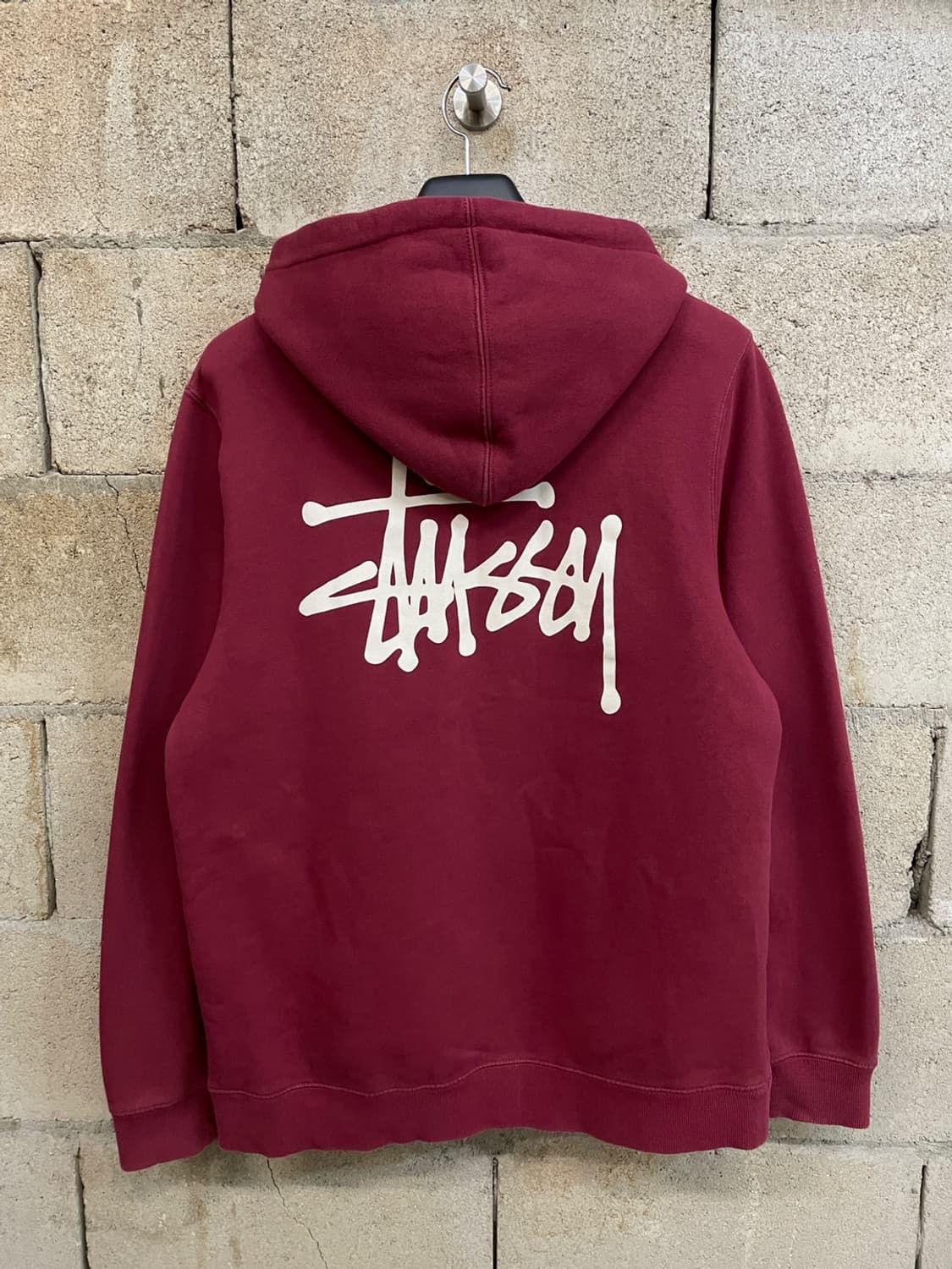 스투시 스탁 로고 후드티 상품이미지1