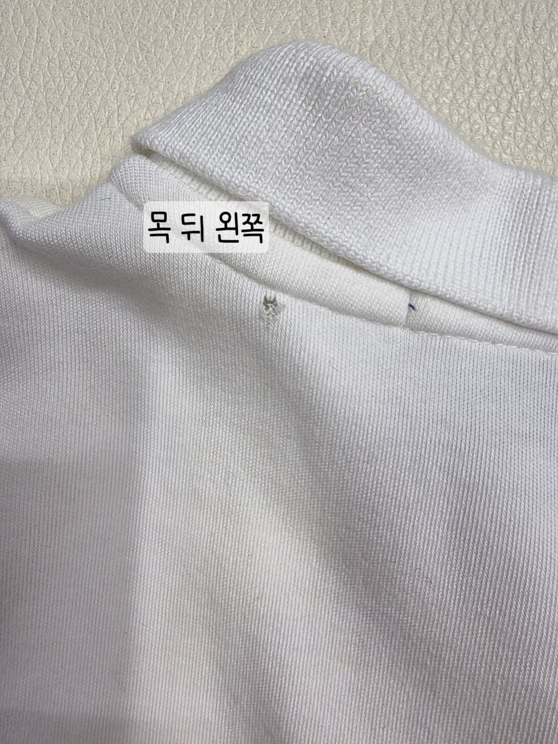 [프립]M/랄프로렌 스포츠 슬림핏 반팔 카라티 화이트 상품이미지10