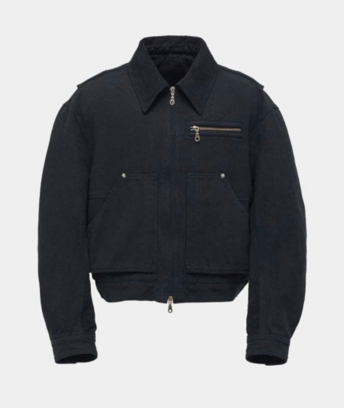 쿠어 오버다잉 페이디드 워크자켓 상품이미지1