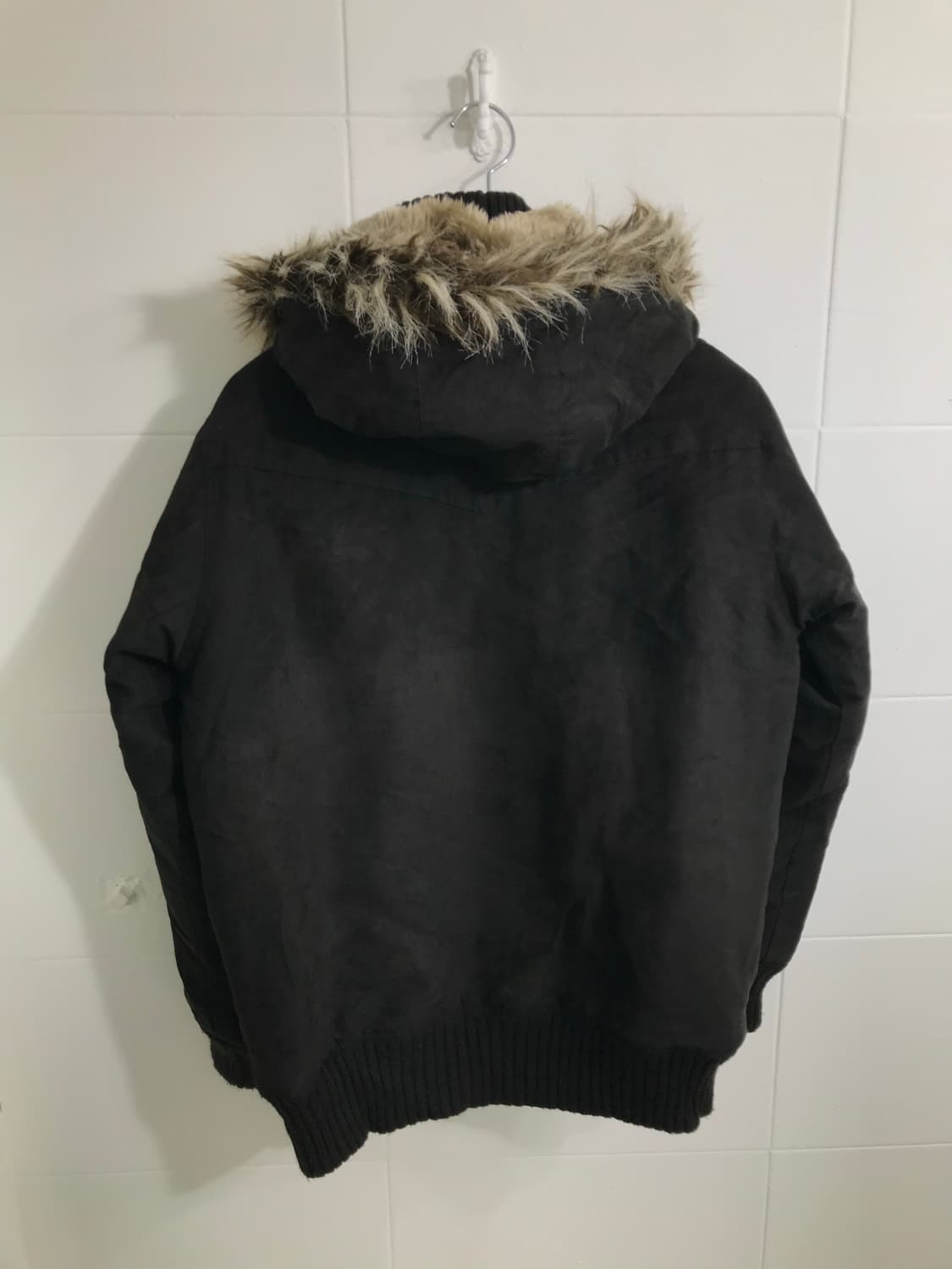 아이 러브 쵸파 원피스 브라운 퍼 카와이 스트릿 코디 세트 상품이미지5