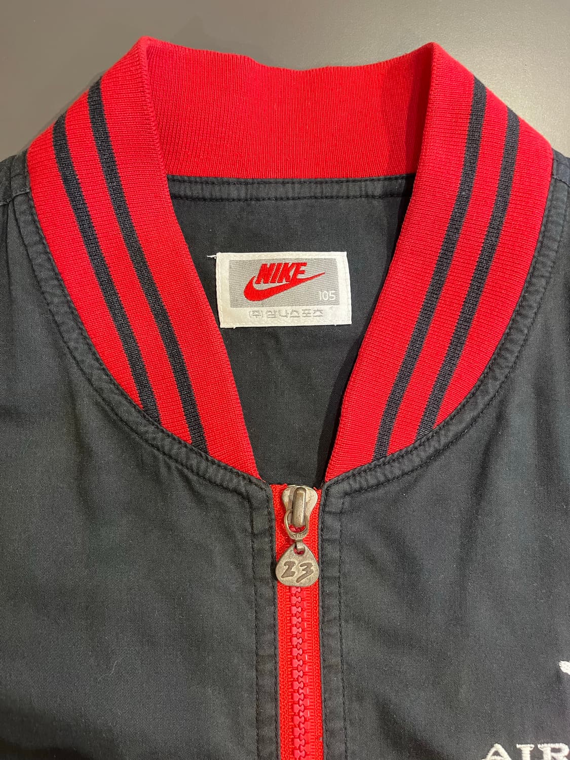 90년대 에어조던 집업 자켓(삼나스포츠 생산) 상품이미지2