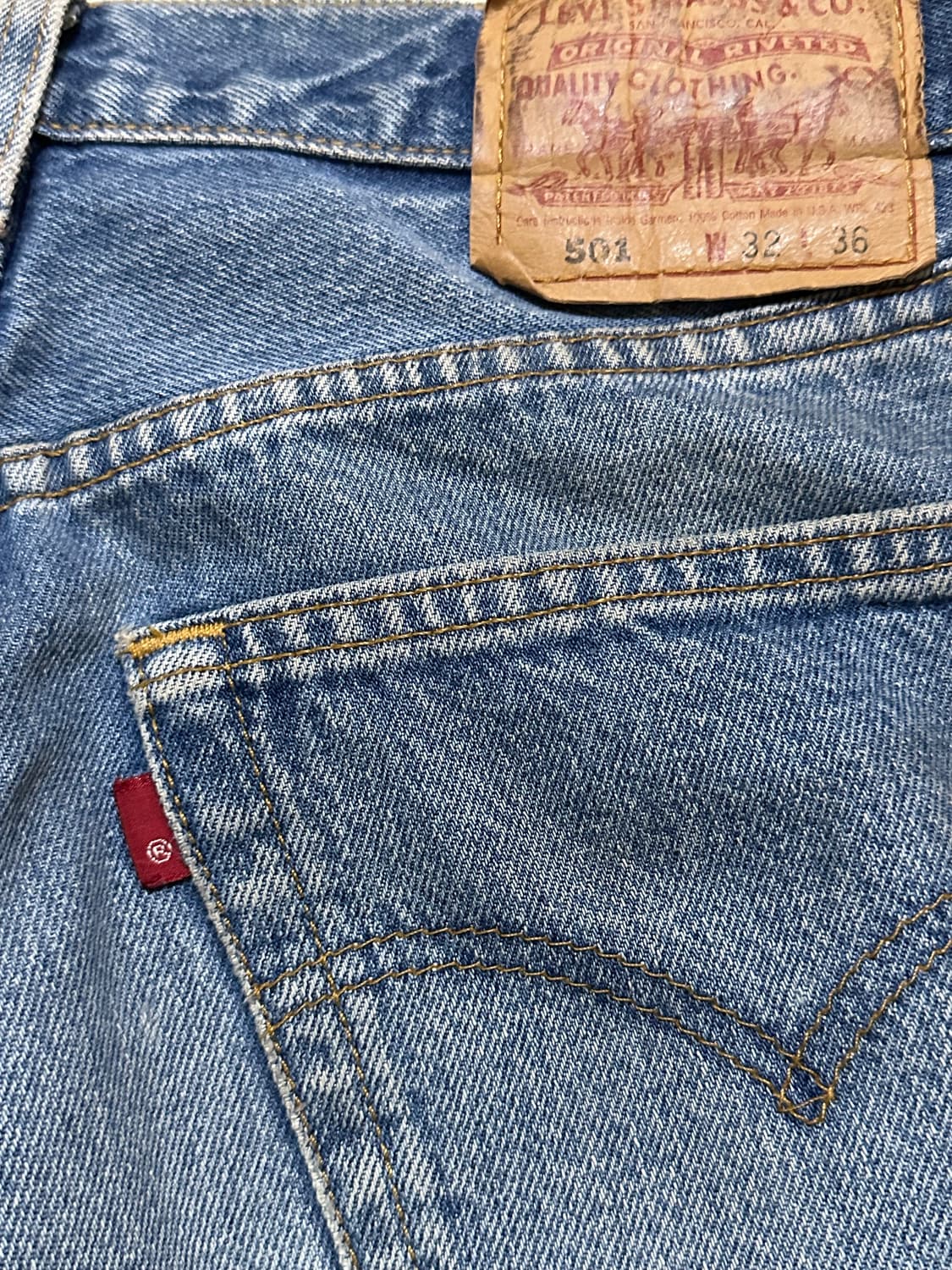 90‘s Levis 501 (착샷 O) 상품이미지8