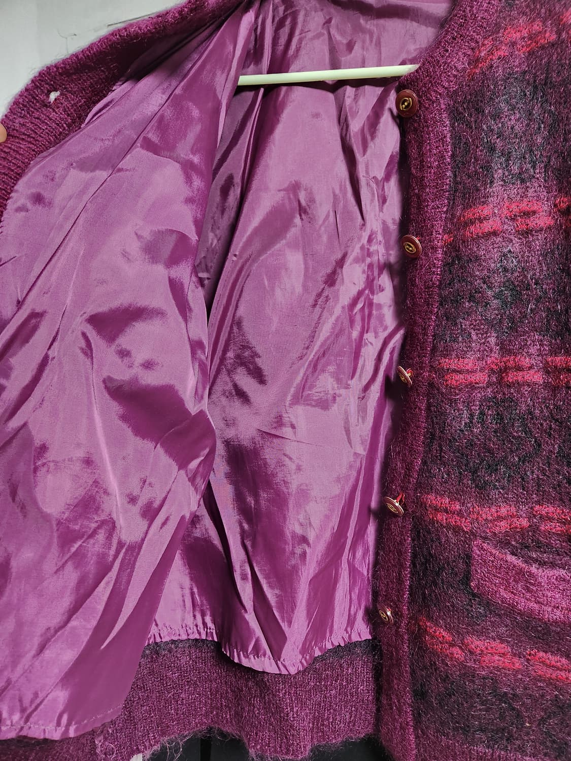 빈티지 손으로 뜬 옛날 니트 스웨터 F 상품이미지4