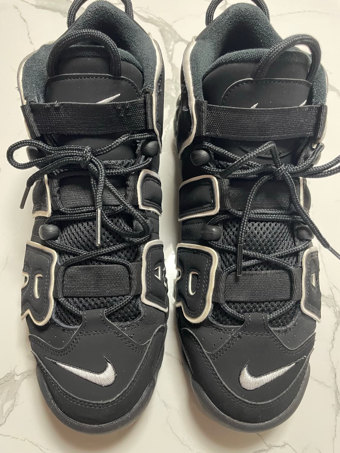 [280] 나이키 업템포 검흰 상품이미지1