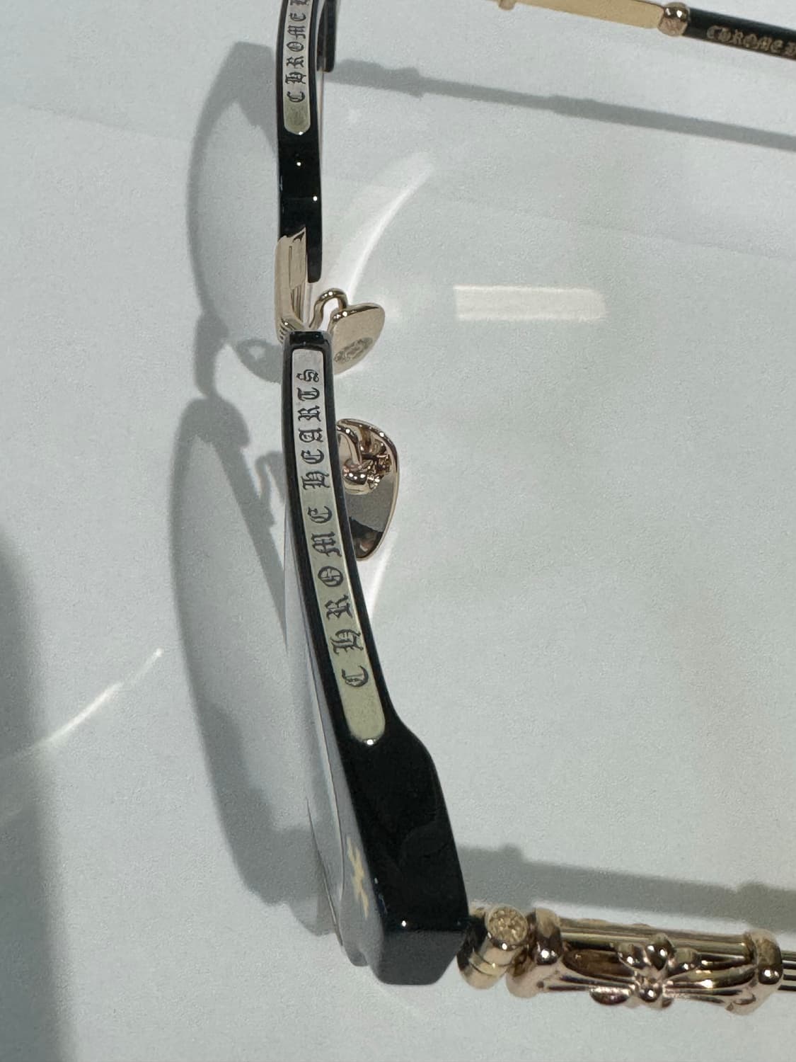 크롬하츠 보넨노이슈어 2 블랙 골드 새상품 상품이미지6