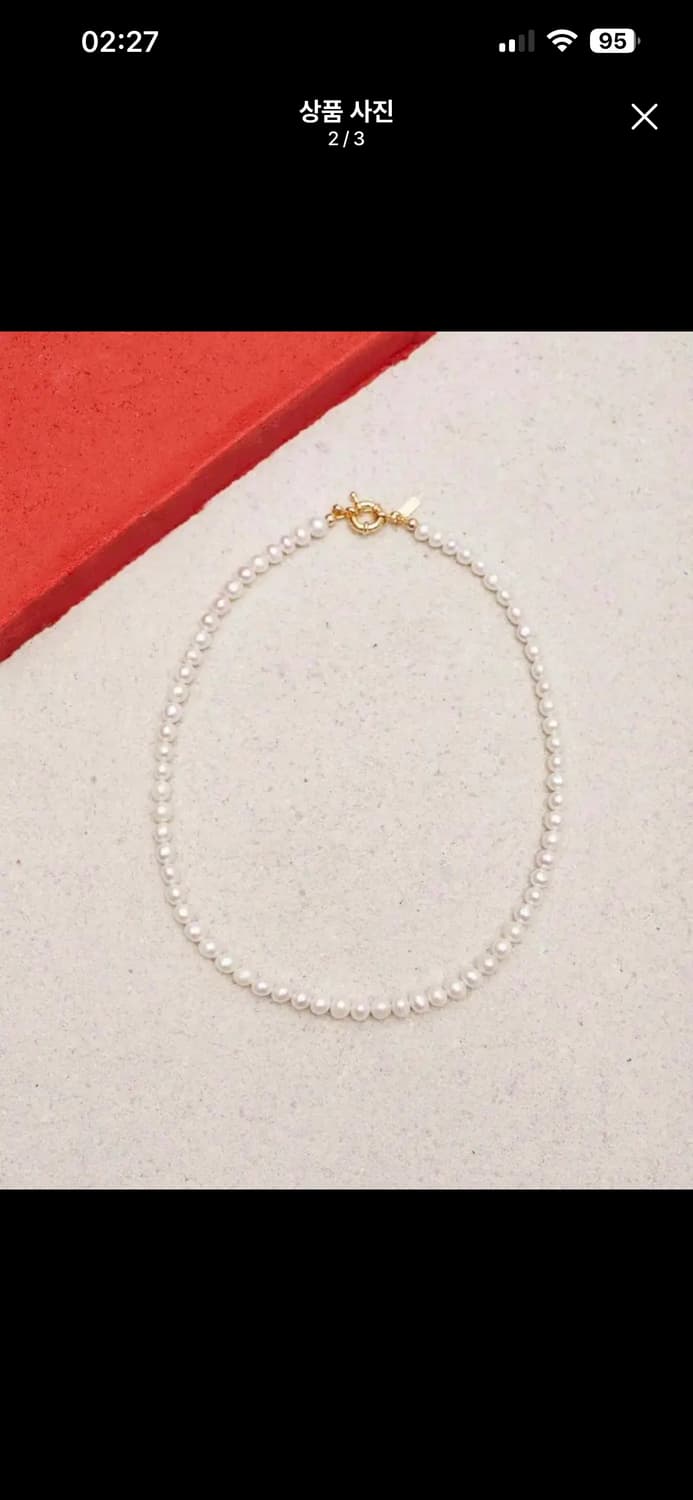 엘리우 진주 목걸이 상품이미지2