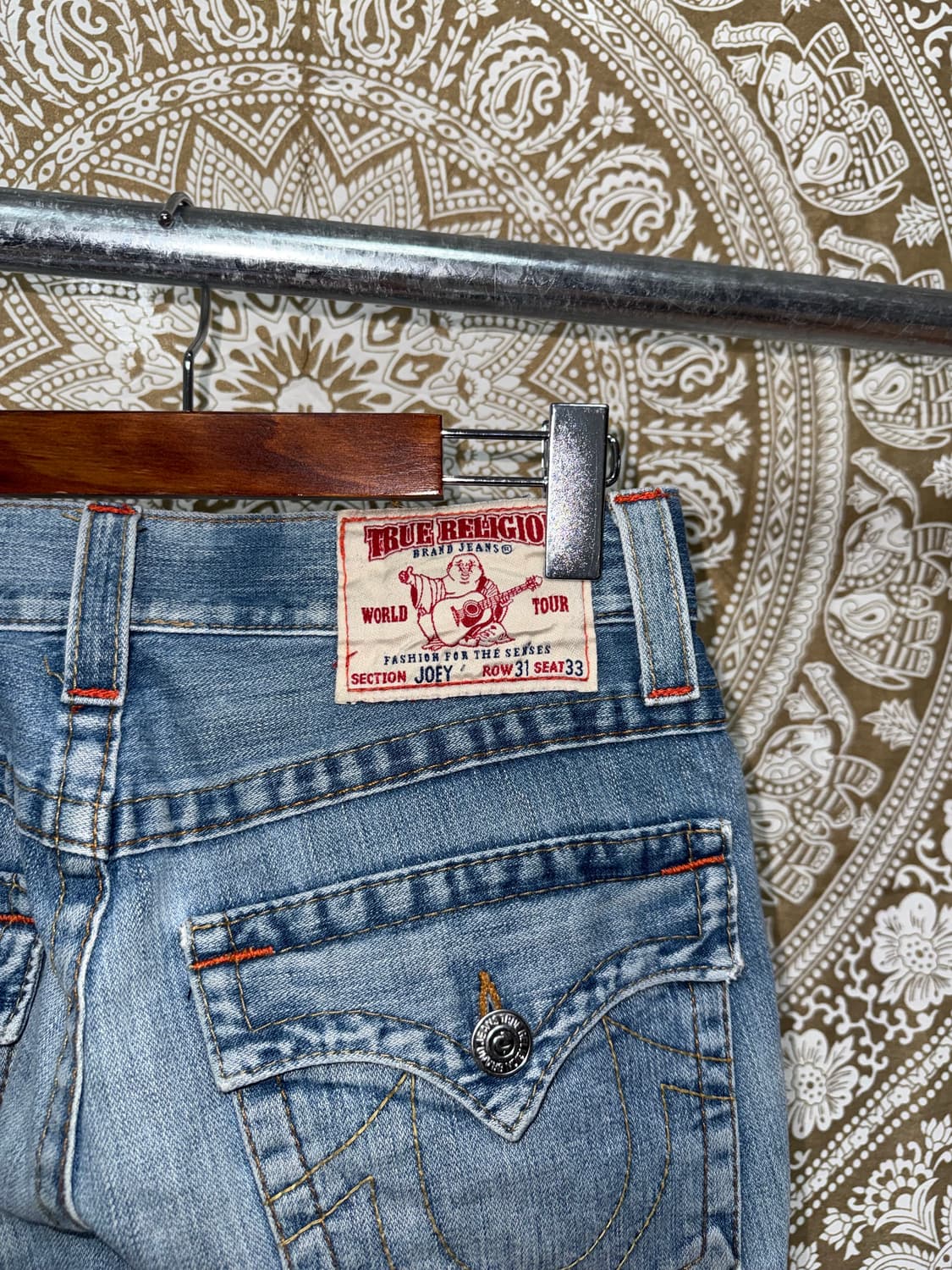 트루릴리젼 조이 연청 부츠컷 데님팬츠  상품이미지6