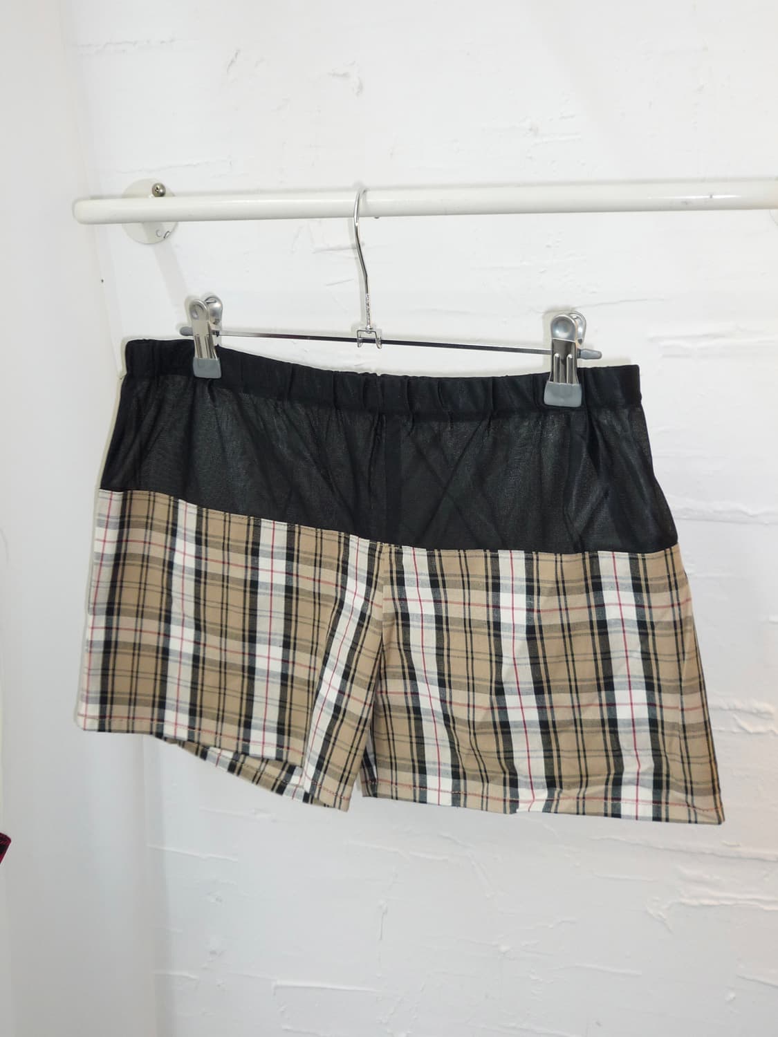 Check pattern pleats skirt 상품이미지6