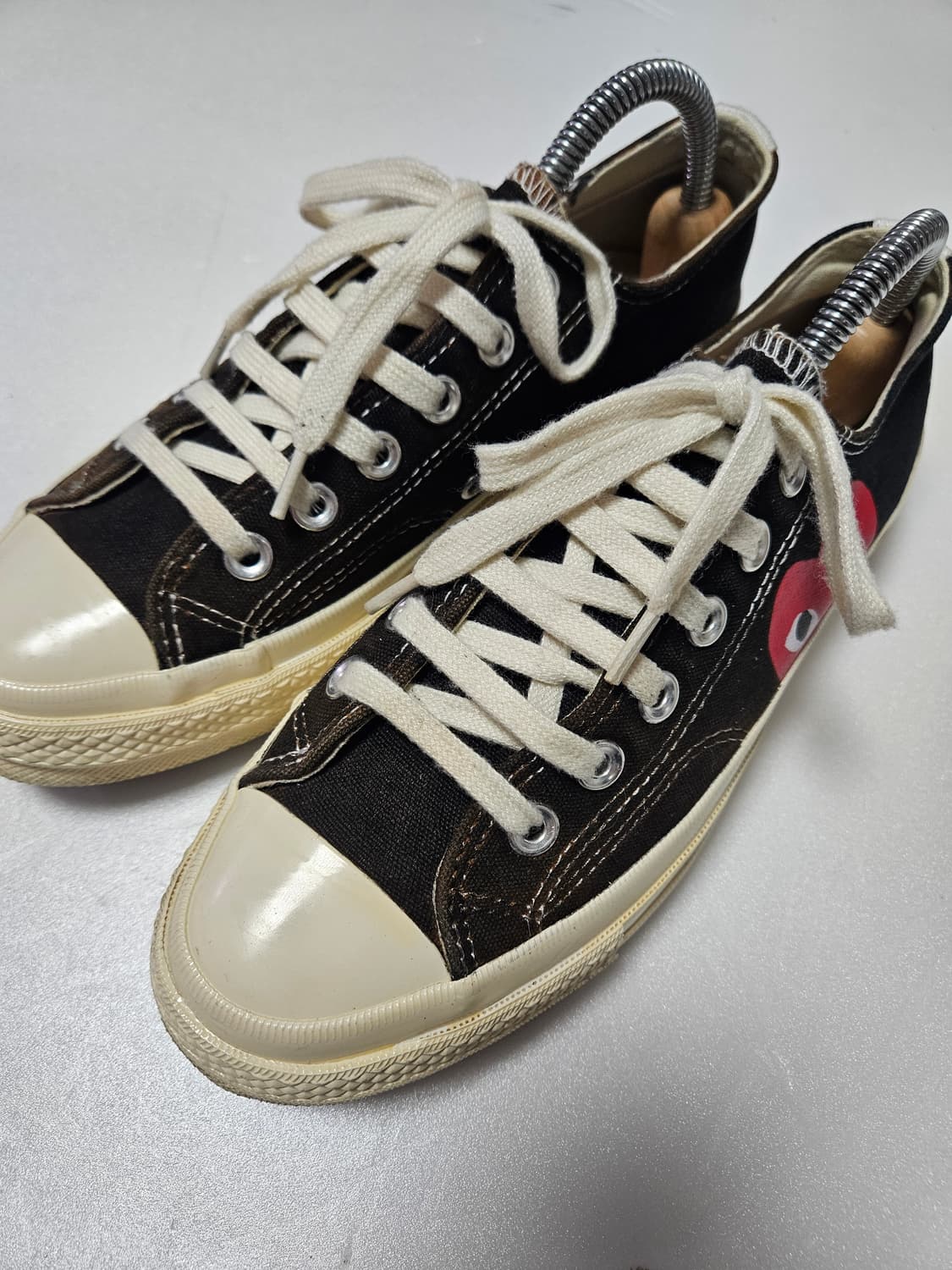 💛꼼데가르송x컨버스 240💛 상품이미지2