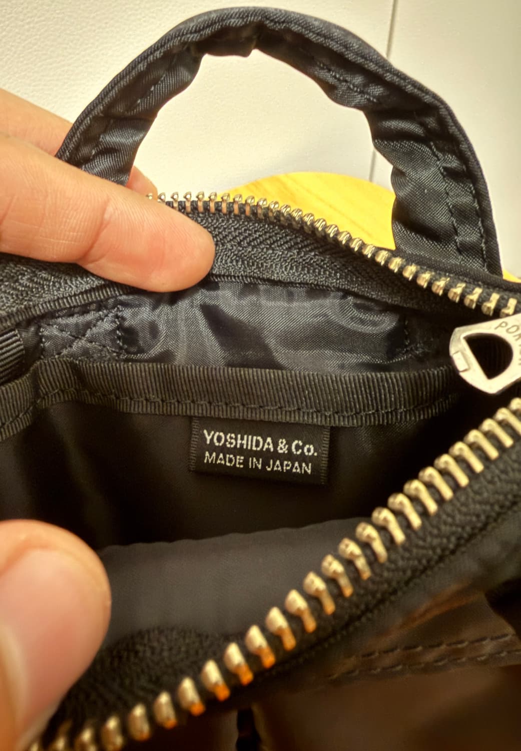 요시다 포터 하울 헬멧백 미니 숄더백(크로스백) 블랙 상품이미지7