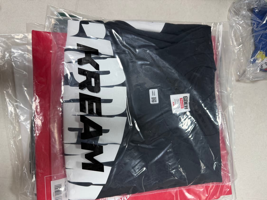 슈프림x굿이너프 디바이스 티셔츠블랙 상품이미지1