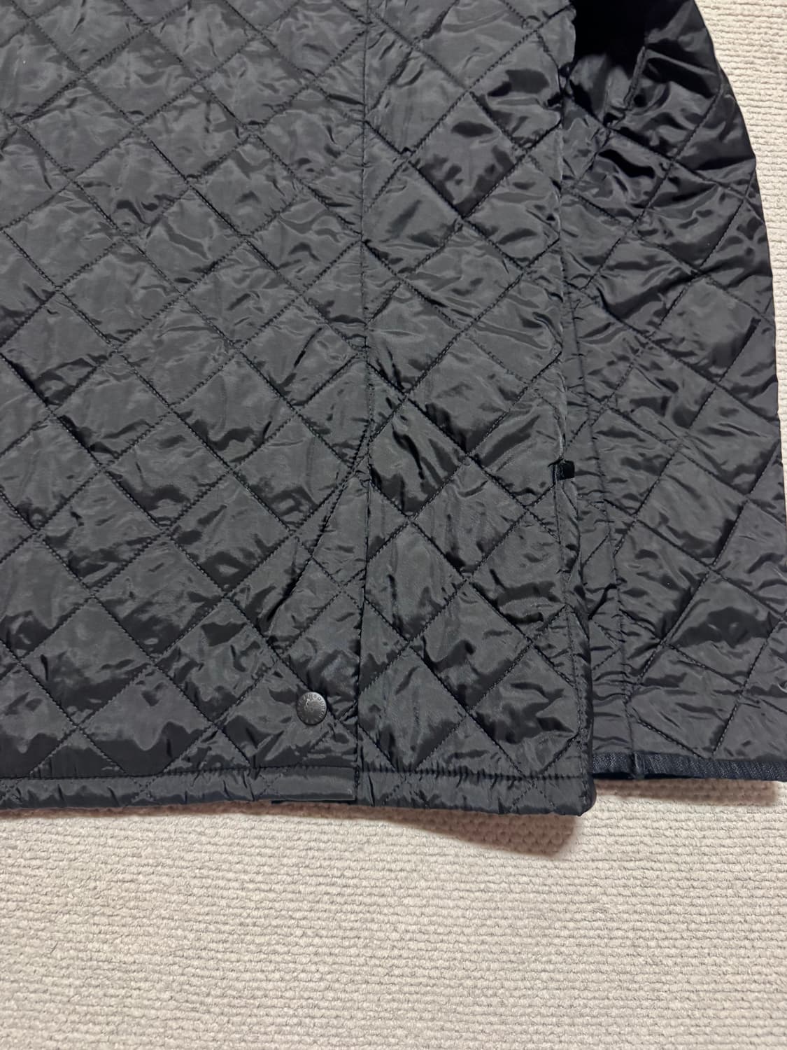 바버 리데스데일 퀄팅 자켓 블랙 XL 상품이미지10