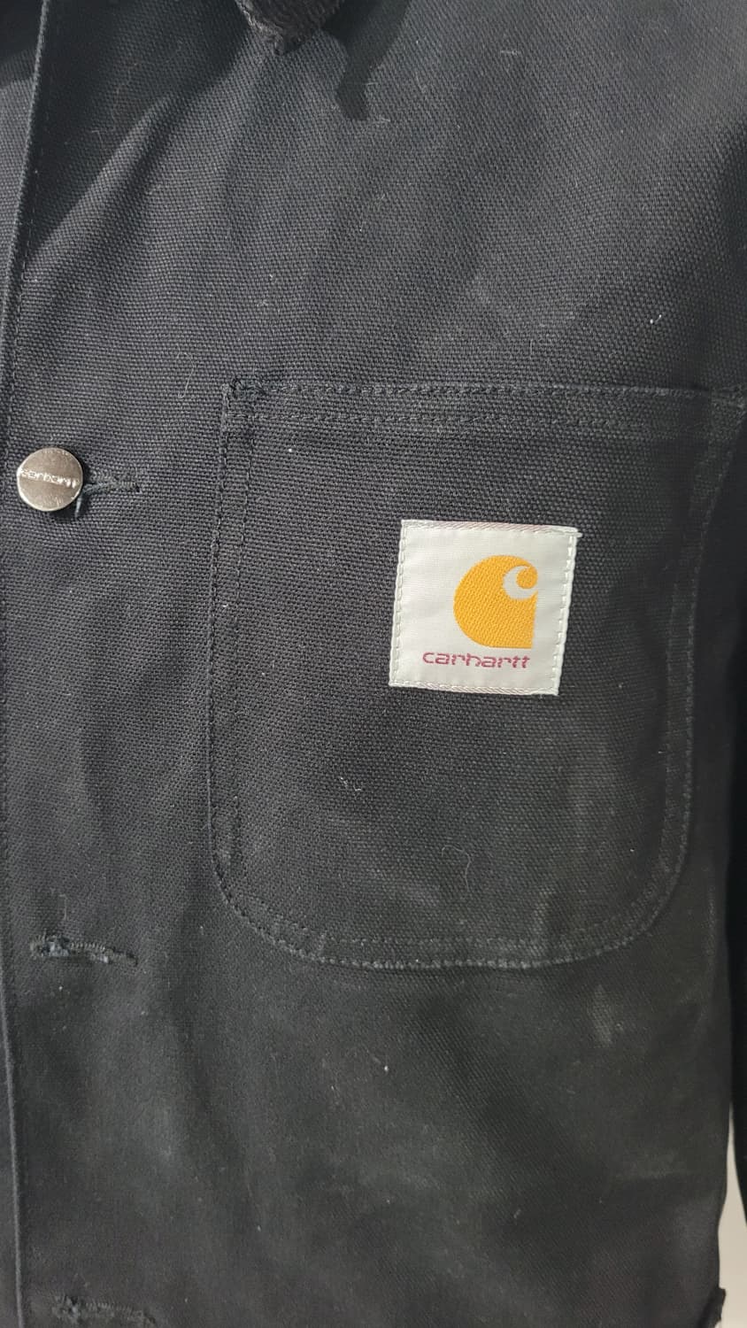 정품 칼하트 미시건 자켓 블랙 S 상품이미지2