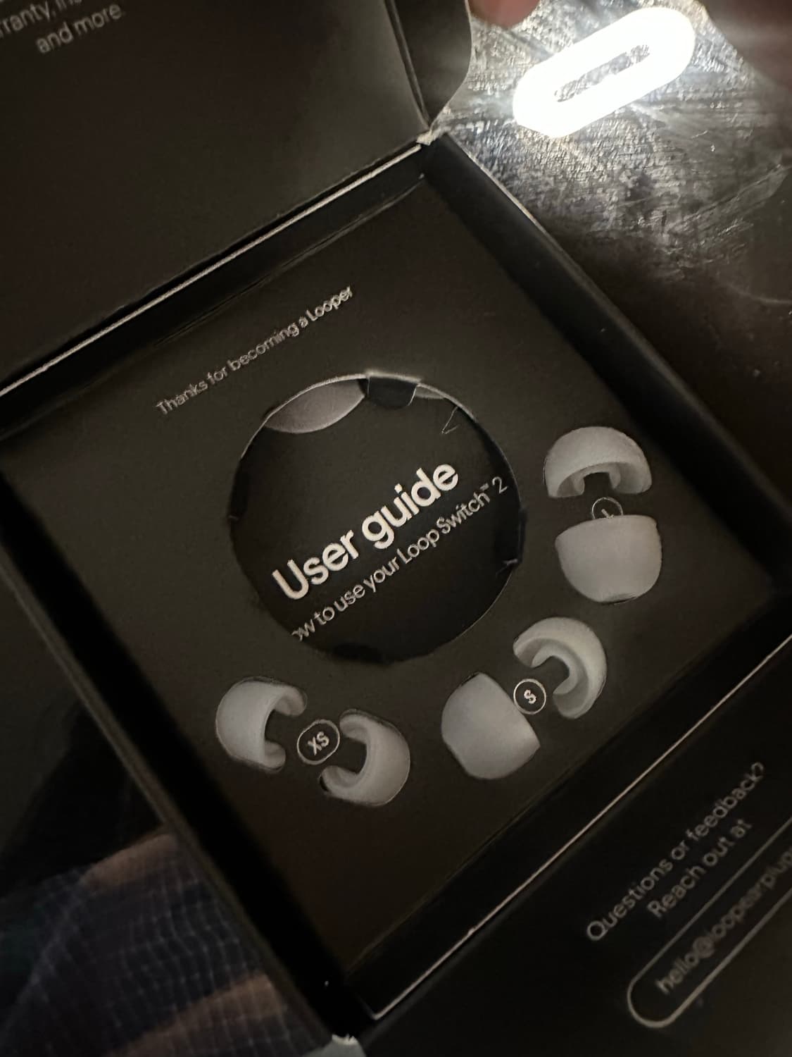 룹 이어플러그 스위치2 새상품 단순개봉 상품이미지4