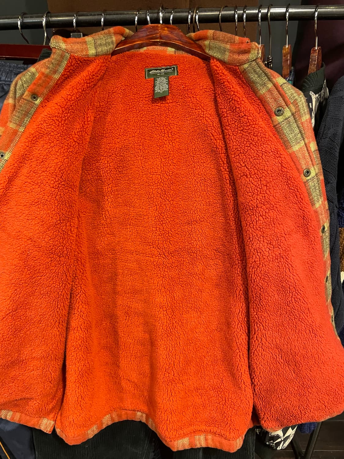 에디바우어 체크자켓 상품이미지6