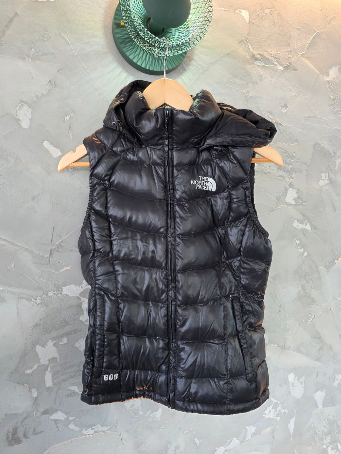 노스페이스 눕시 600 필 파워 블랙 패딩 조끼 S 상품이미지1