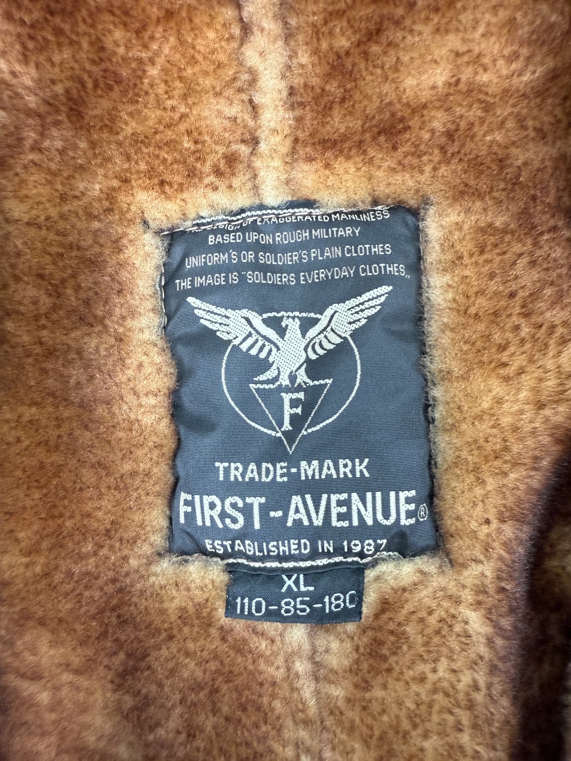 퍼스트 에비뉴 B-3 램스킨 무스탕 상품이미지6