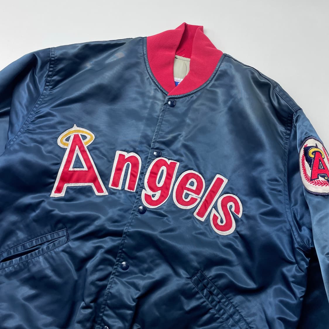 [중고] 80s 스타터 마제스틱 엔젤스 스타디움 자켓 L 상품이미지3